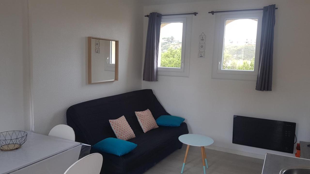 Appartement T2 avec cabine à St Pierre La Mer Fleury  Exterior foto